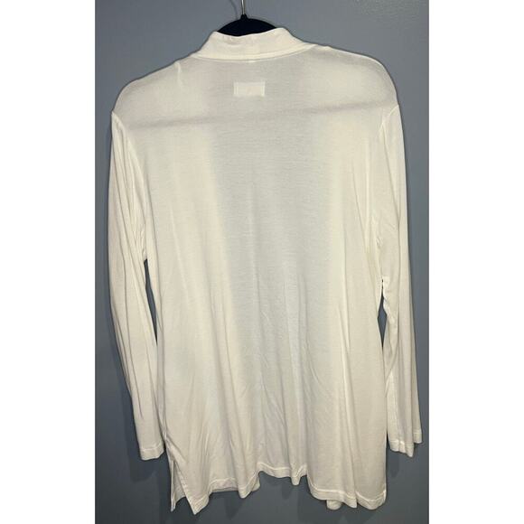 Lou & Grey Ivory Cardigan - Women's Size Large - Picture 4 of 7